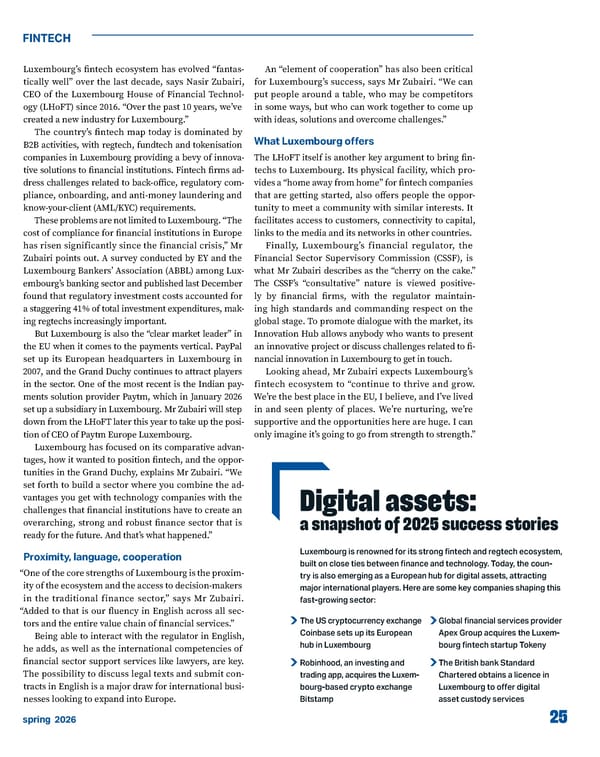 CROSSROADS: Innovation, Research & Investment in Luxembourg  - Page 25